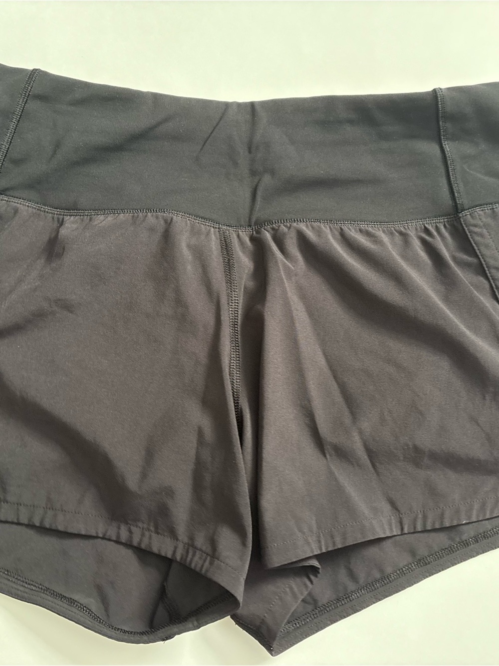 lululemon athletica Women's High-Waist Athletic Shorts — Charcoal Gray